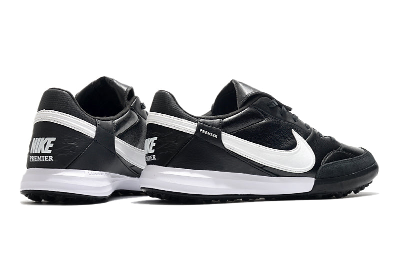 Bota de Fútbol para Césped Artificial Nike Premier 3 TF Negra e Blanca