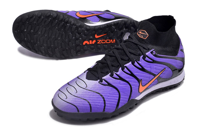 Bota de Fútbol para Césped Artificial Nike Air Zoom Mercurial Superfly 9 Elite TF Morada "Air Max TN"