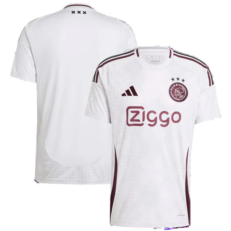 Camiseta Ajax Tercera Equipación 24/25 - Blanca