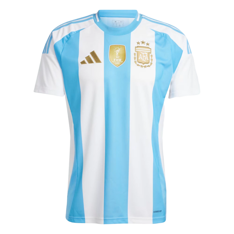Camiseta Argentina Primera Equipación 2024 - Azul e Blanca