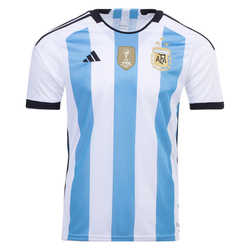 Camiseta Argentina Primera Equipación 2022 - Azul e Blanca
