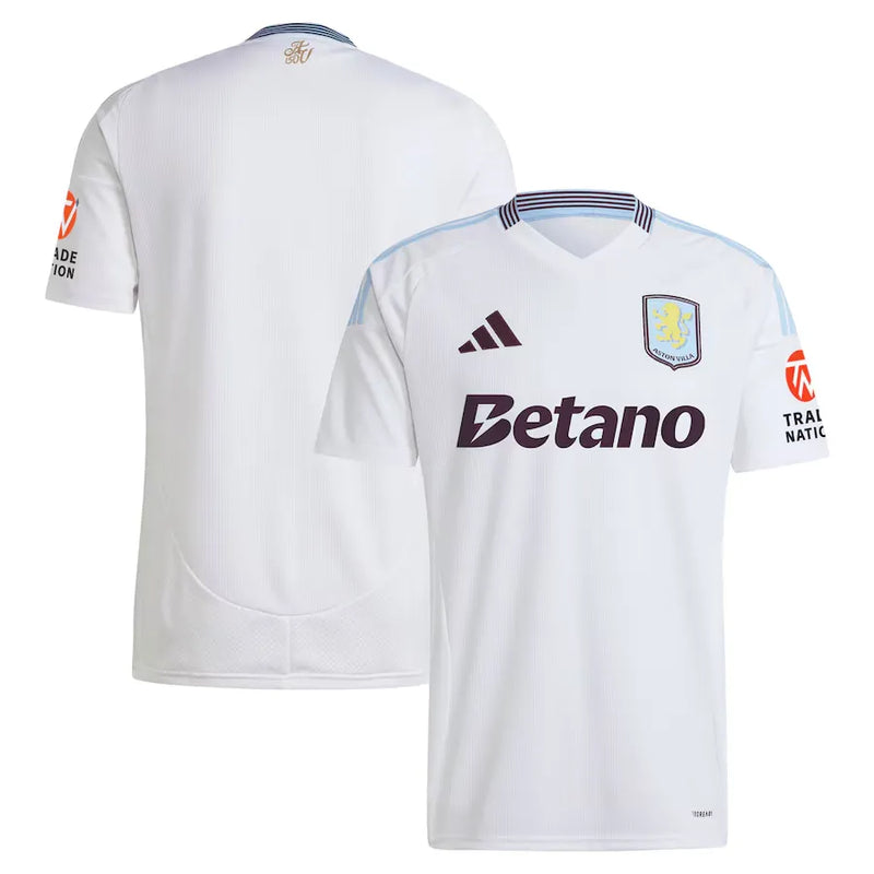 Camiseta Aston Villa Segunda Equipación 24/25 - Blanca