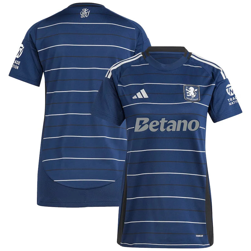 Camiseta Aston Villa Mujer Tercera Equipación 24/25 - Azul
