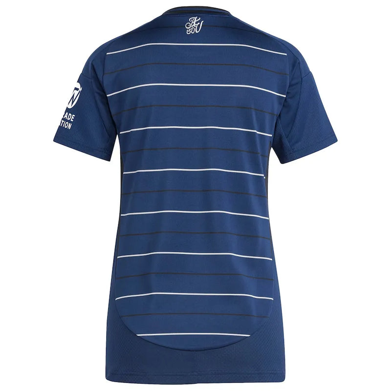 Camiseta Aston Villa Mujer Tercera Equipación 24/25 - Azul