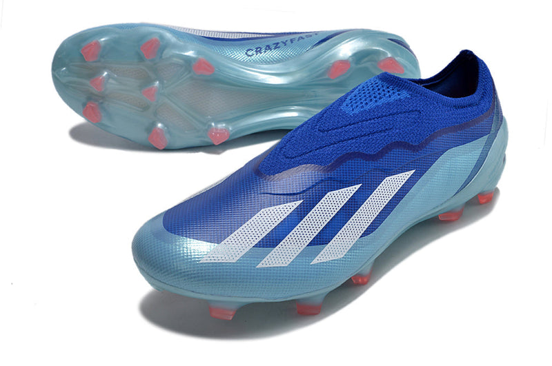 Bota de Fútbol Campo Adidas X CrazyFast.1 LL FG Azul "Marine Rush Pack"