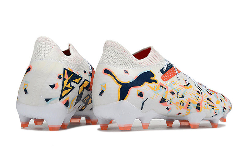 Bota de Fútbol Campo Puma Future 7 FG Blanca "Creativity Pack"