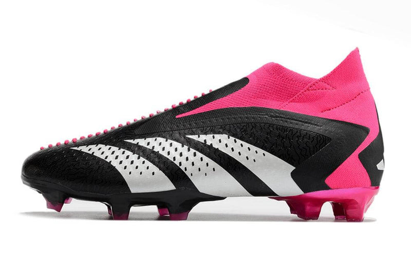 Bota de Fútbol Campo Adidas Predator Accuracy+ FG Rosa e Negro "Own You Football Pack"