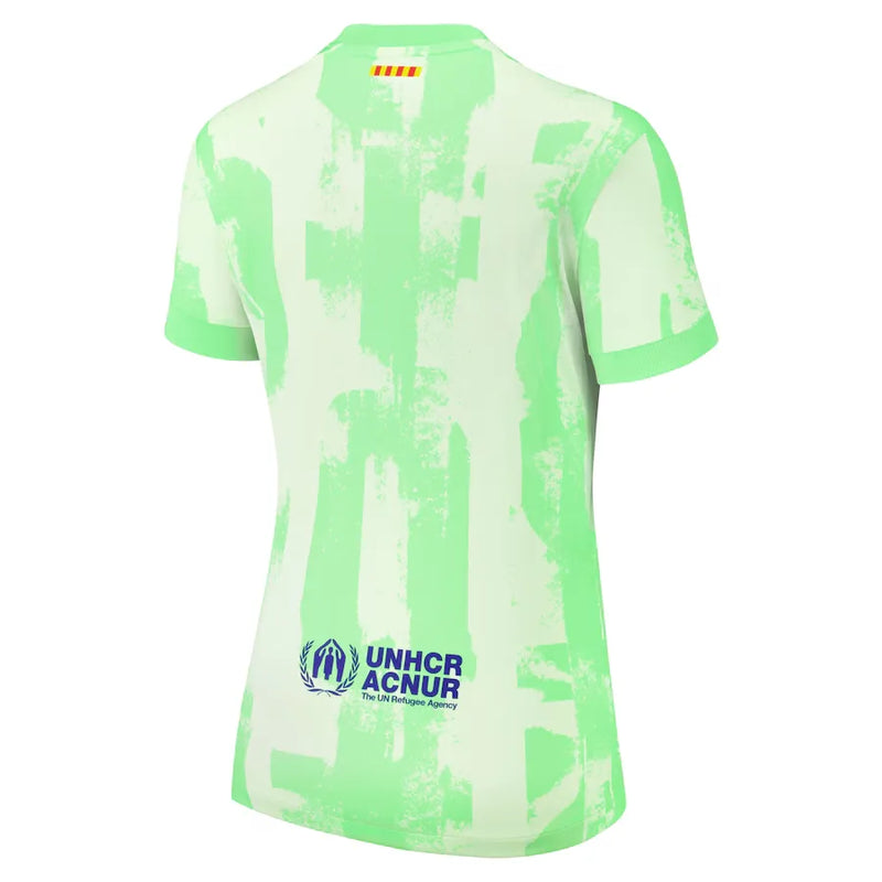 Camiseta Barcelona Mujer Tercera Equipación 24/25 - Verde