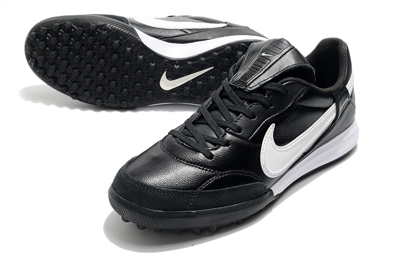Bota de Fútbol para Césped Artificial Nike Premier 3 TF Negra e Blanca
