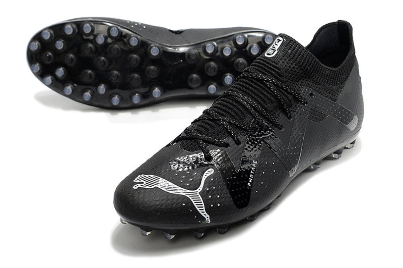 Bota de Fútbol para Césped Artificial Puma Future Ultimate MG Negra "Eclipse Pack"