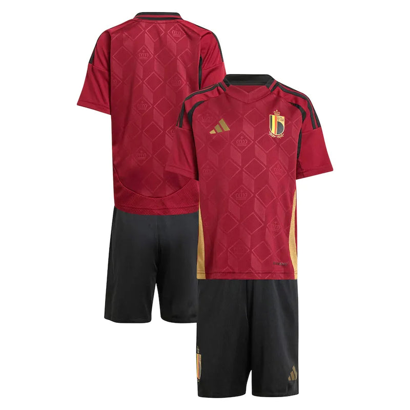 Conjunto Infantil Bélgica I 2024 - Rojo