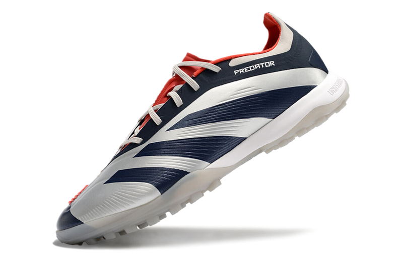 Bota de Fútbol para Césped Artificial Adidas Predator Elite TF Prata e Azul "Roteiro Pack"