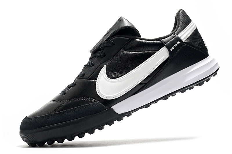Bota de Fútbol para Césped Artificial Nike Premier 3 TF Negra e Blanca