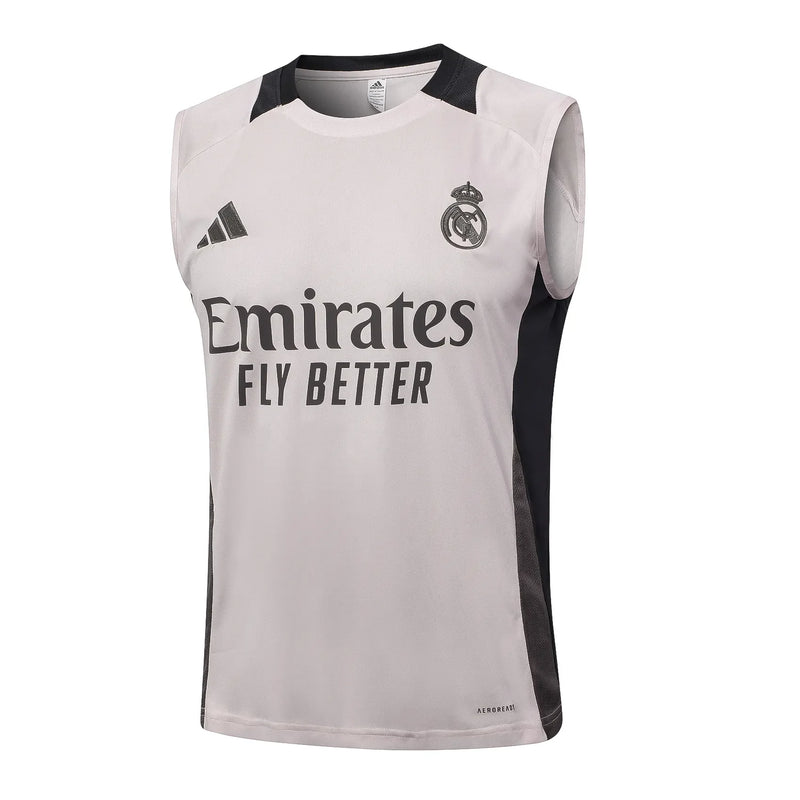 Conjunto Real Madrid Entrenamiento Regata 24/25 - Gris Claro