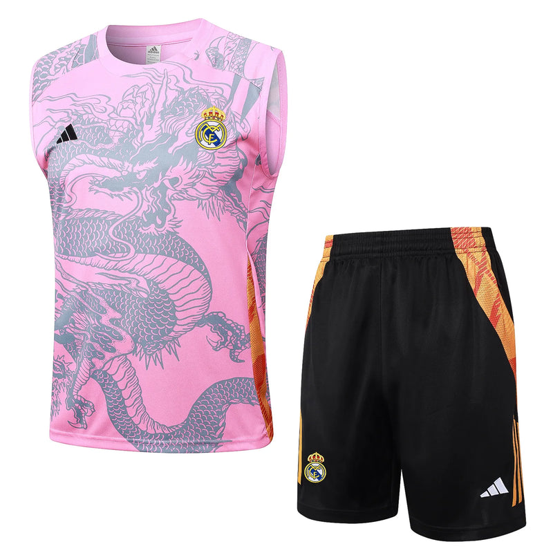 Conjunto Real Madrid Entrenamiento Regata 24/25 - Rosa Dragão