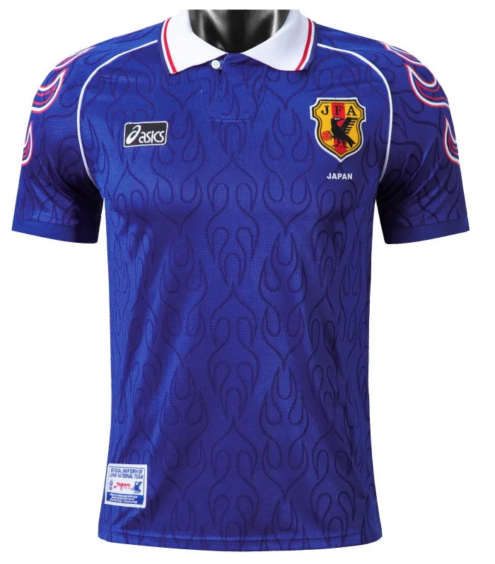 Camiseta Japón Primera Equipación 1998 Retro - Azul