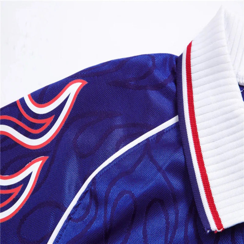 Camiseta Japón Primera Equipación 1998 Retro - Azul