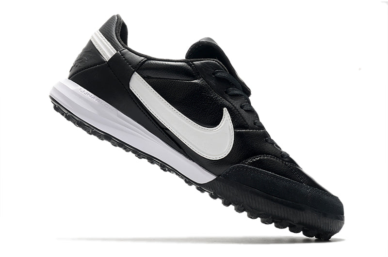 Bota de Fútbol para Césped Artificial Nike Premier 3 TF Negra e Blanca