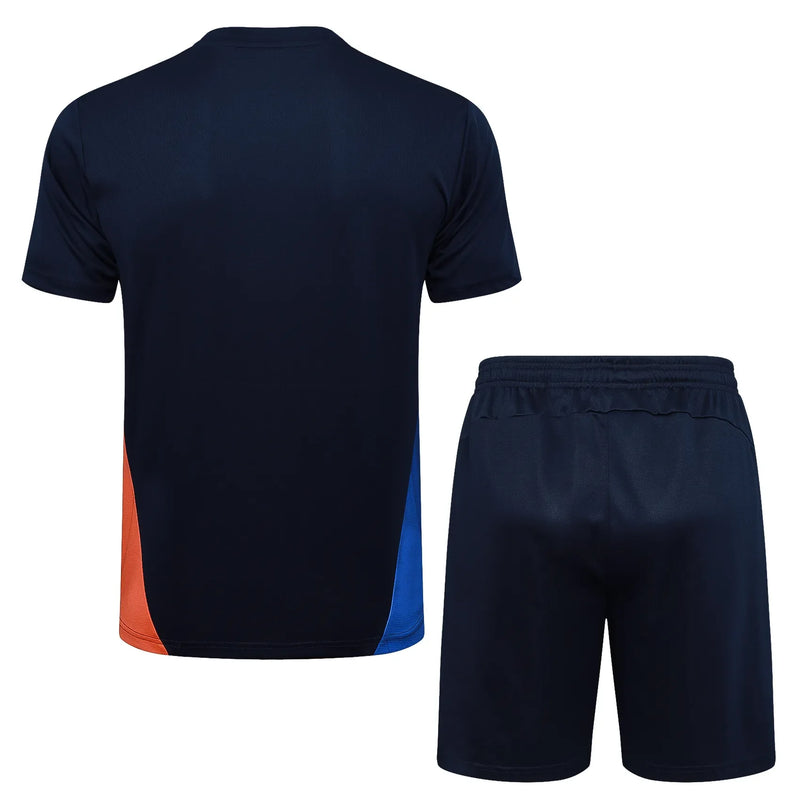 Conjunto Olympique de Marsella Entrenamiento 24/25 - Azul Oscuro