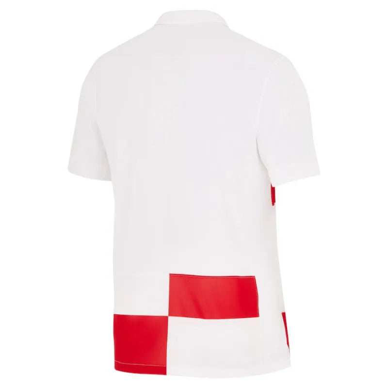 Camiseta Croácia Primera Equipación 2024 - Blanca e Roja