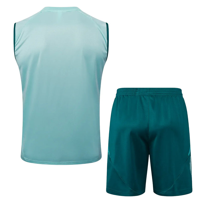 Conjunto Cruzeiro Entrenamiento Regata 25/26 - Azul Turquesa