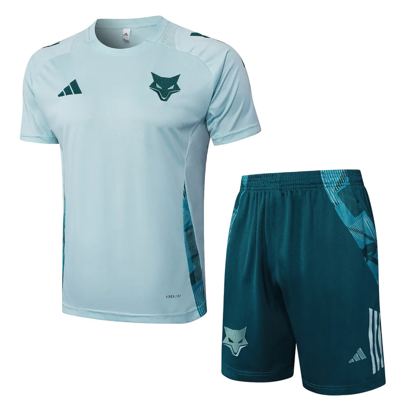 Conjunto Cruzeiro Entrenamiento 25/26 - Azul Turquesa
