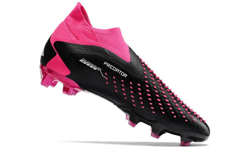Bota de Fútbol Campo Adidas Predator Accuracy+ FG Rosa e Negro "Own You Football Pack"