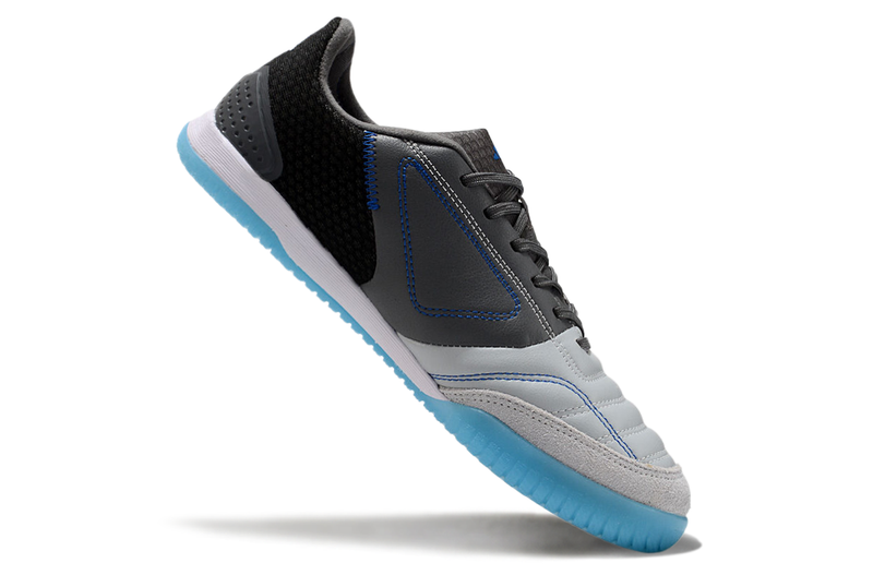 Bota de Fútbol Sala Adidas Competition Top IC Gris, Azul e Blanco