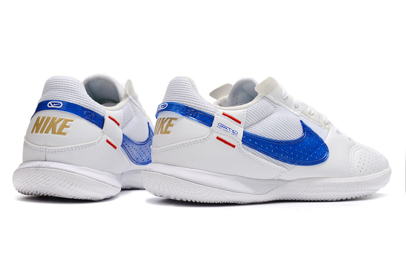 Bota de Fútbol Sala Nike StreetGato IC Blanca e Azul