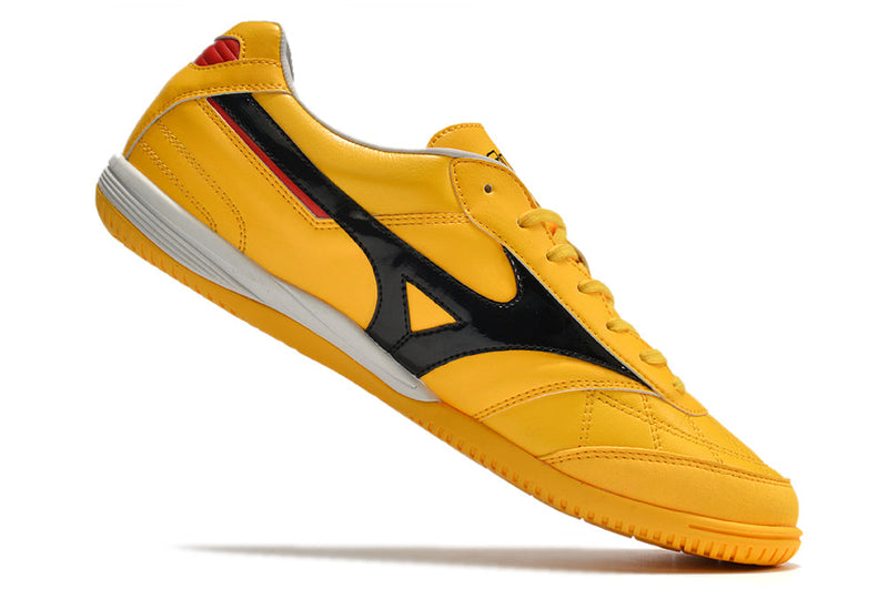 Bota de Fútbol Sala Mizuno Morelia Sala IC Amarilla e Negra