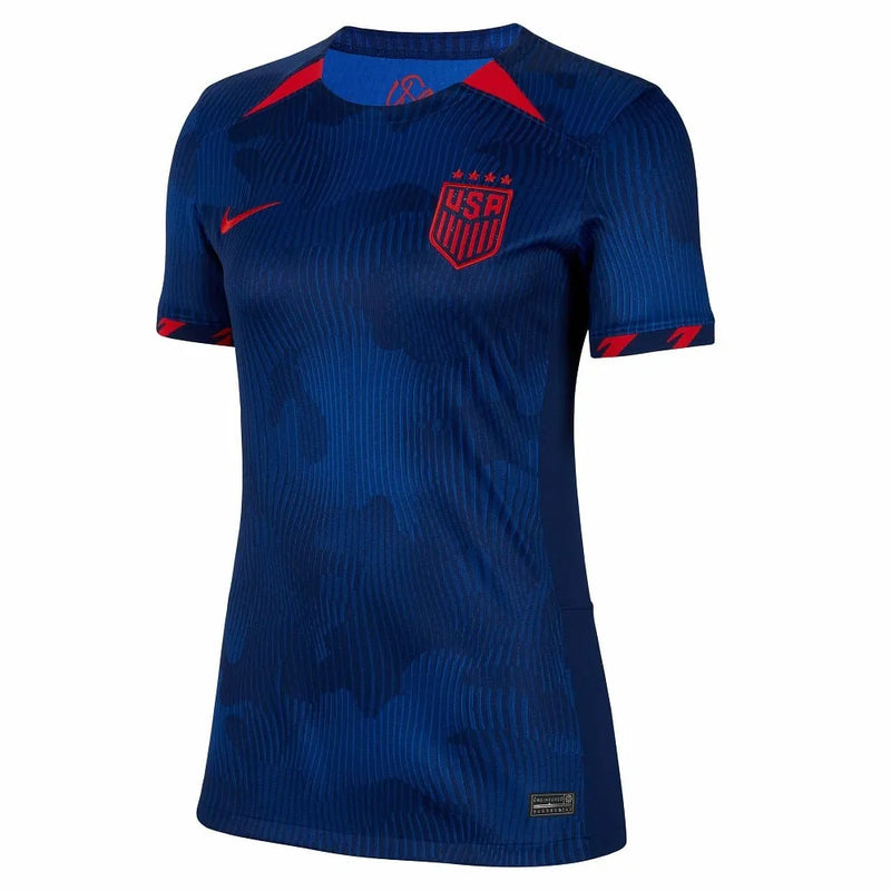 Camiseta Estados Unidos Mujer Segunda Equipación 2023 - Azul