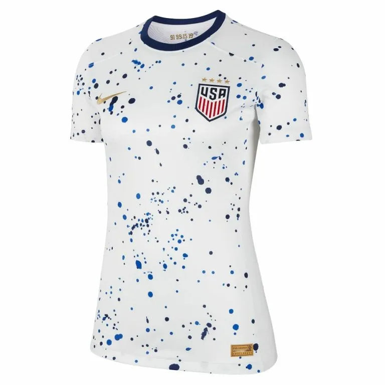 Camiseta Estados Unidos Mujer Primera Equipación 2023 - Blanca