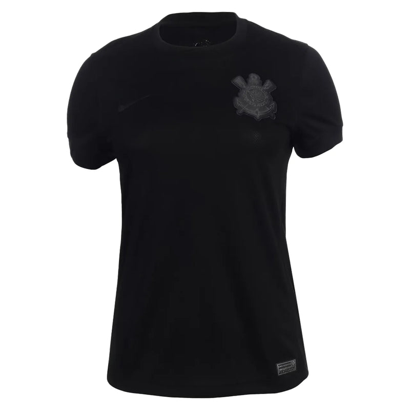 Camiseta Corinthians Mujer Segunda Equipación 24/25 - Negra