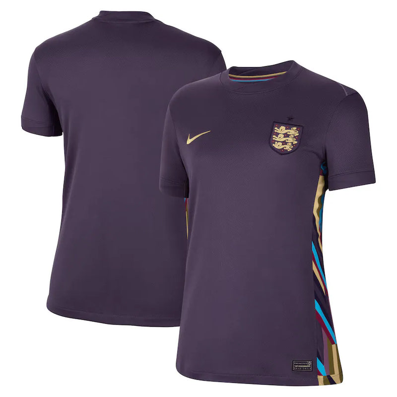 Camiseta Inglaterra Mujer Segunda Equipación 2024 - Azul