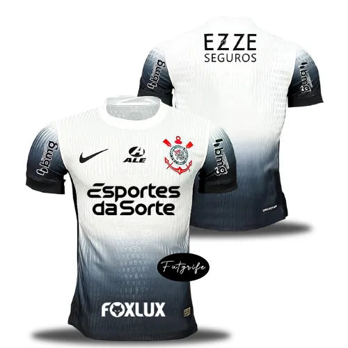 Camiseta Corinthians Primera Equipación 24/25 Match - Blanca