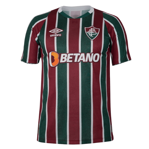 Camiseta Fluminense Primera Equipación 24/25 - Vinho e Verde