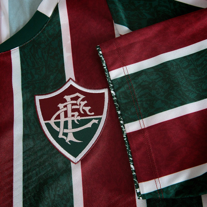 Camiseta Fluminense Primera Equipación 24/25 - Vinho e Verde