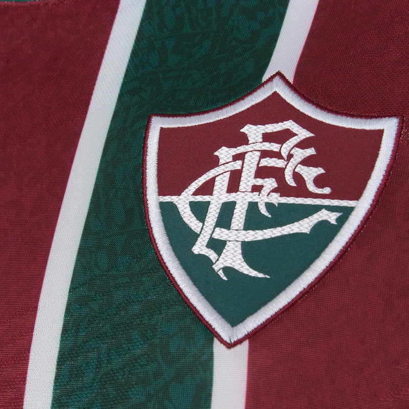 Camiseta Fluminense Primera Equipación 24/25 - Vinho e Verde