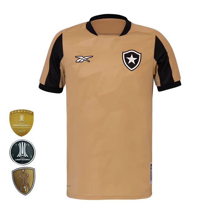 Camiseta Botafogo Portero II 24/25 - Dourada