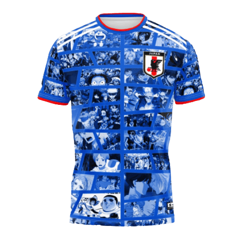 Camiseta Japón Anime 2022 - Azul