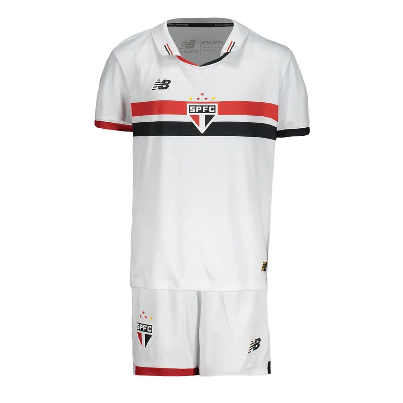 Conjunto Infantil São Paulo I 24/25 - Blanco