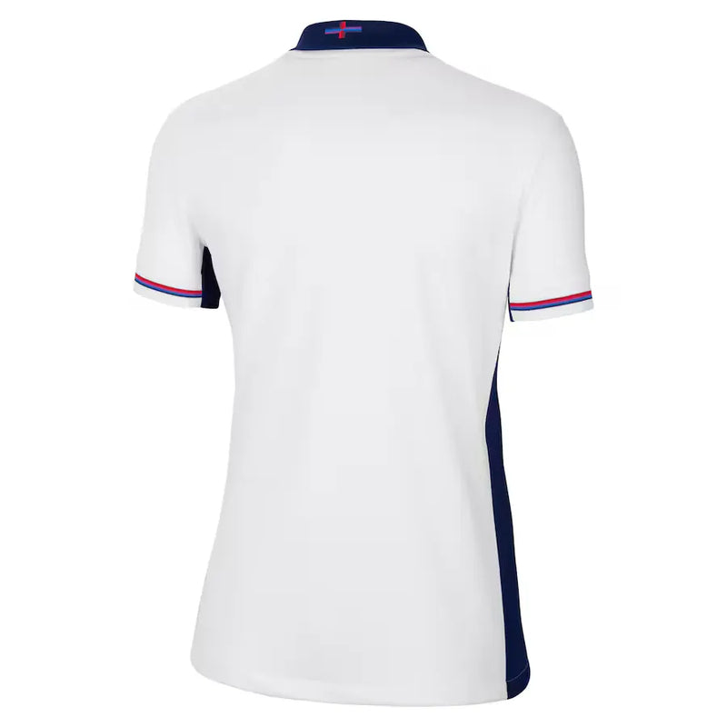 Camiseta Inglaterra Mujer Primera Equipación 2024 - Blanca