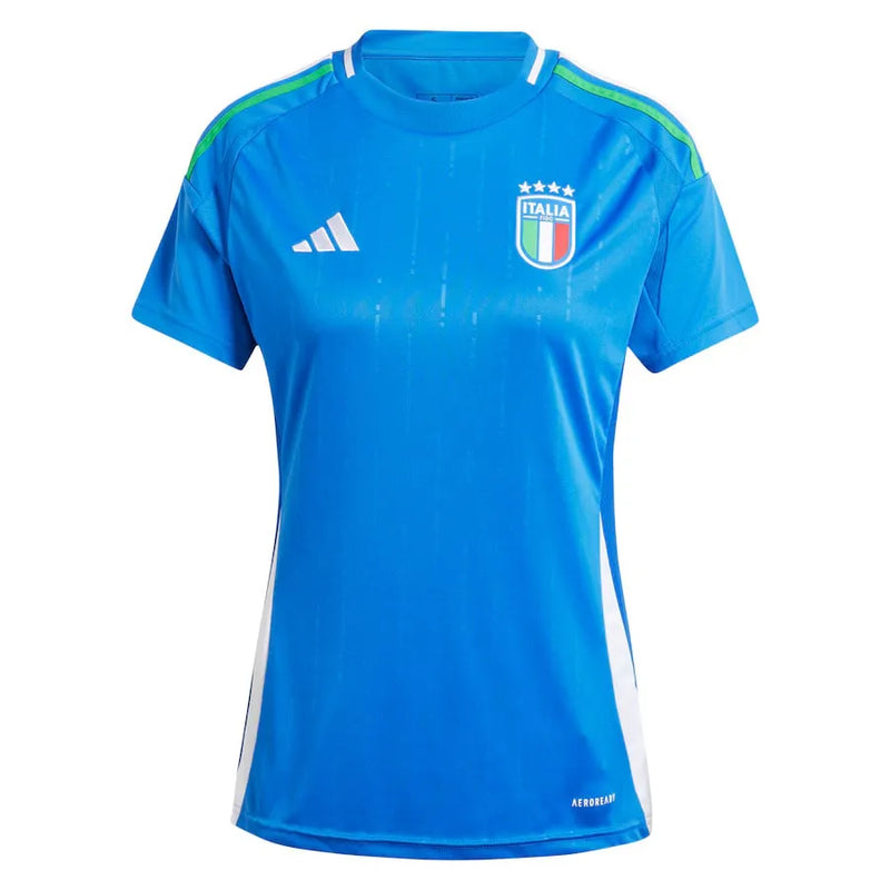 Camiseta Itália Mujer Primera Equipación 2024 - Azul