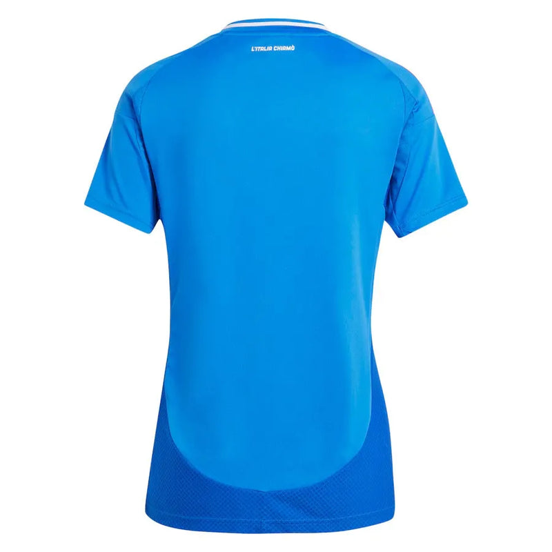 Camiseta Itália Mujer Primera Equipación 2024 - Azul