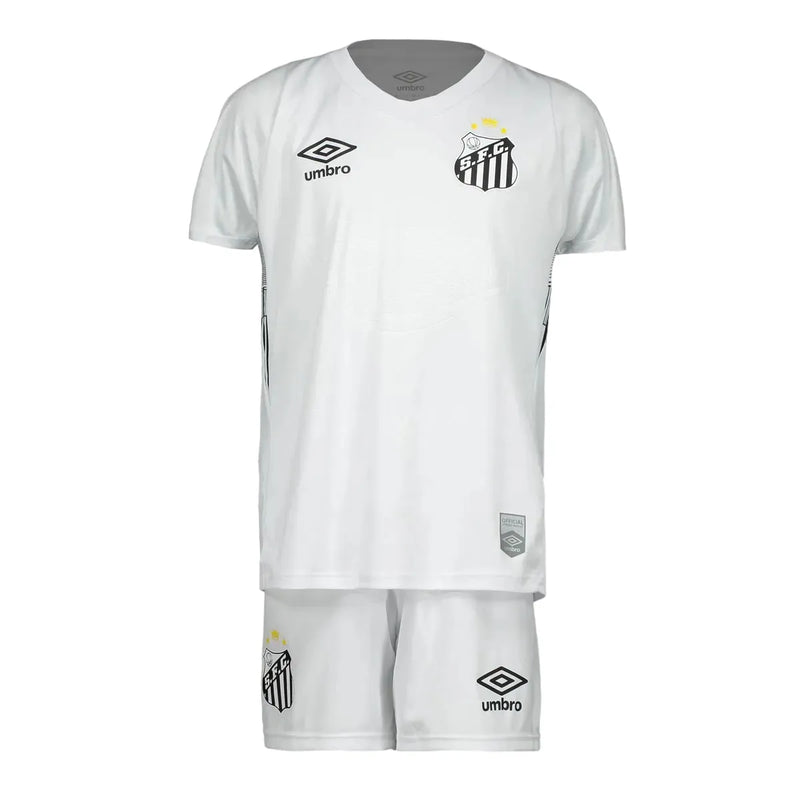 Conjunto Infantil Santos I 24/25 - Blanco
