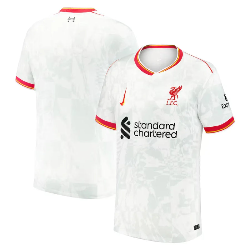 Camiseta Liverpool Tercera Equipación 24/25 - Blanca