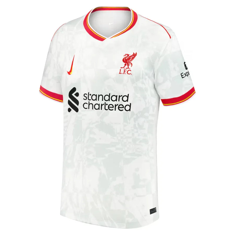 Camiseta Liverpool Tercera Equipación 24/25 - Blanca