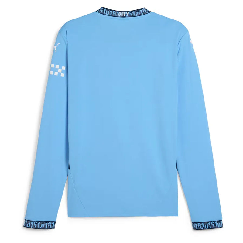Camiseta Manchester City Primera Equipación 24/25 Manga Larga - Azul