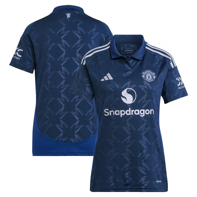 Camiseta Manchester United Mujer Segunda Equipación 24/25 - Azul