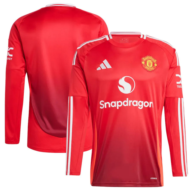 Camiseta Manchester United Primera Equipación 24/25 Manga Larga - Roja